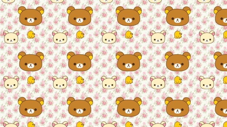 Rilakkuma 1900 Vintage Wallpaper Collection